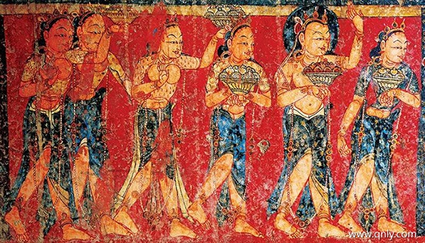 古格王朝遗址壁画