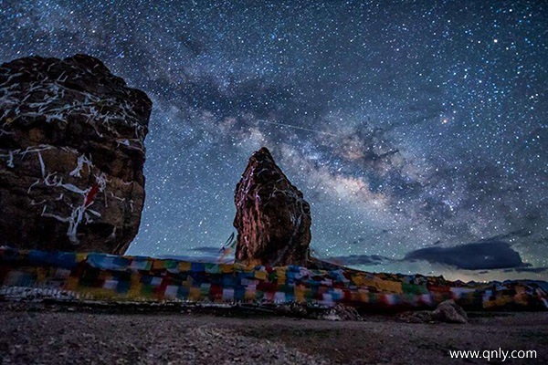 纳木错夜景