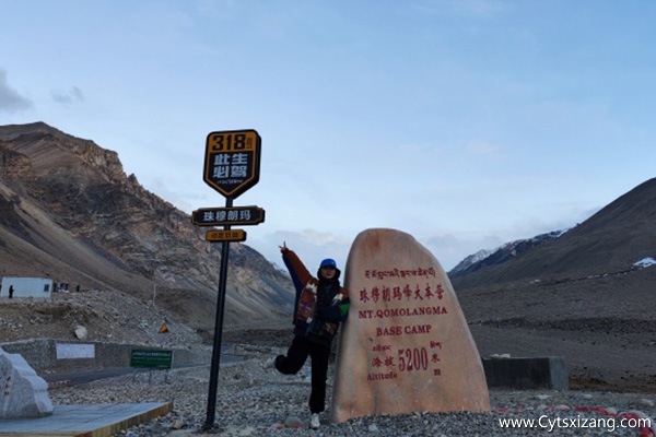 拉萨到珠峰大本营跟团旅游