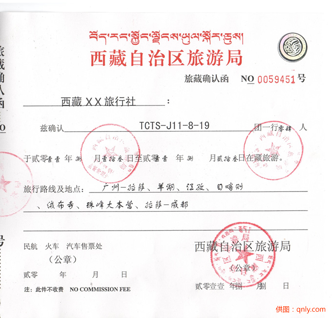 Tibet Travel Permit